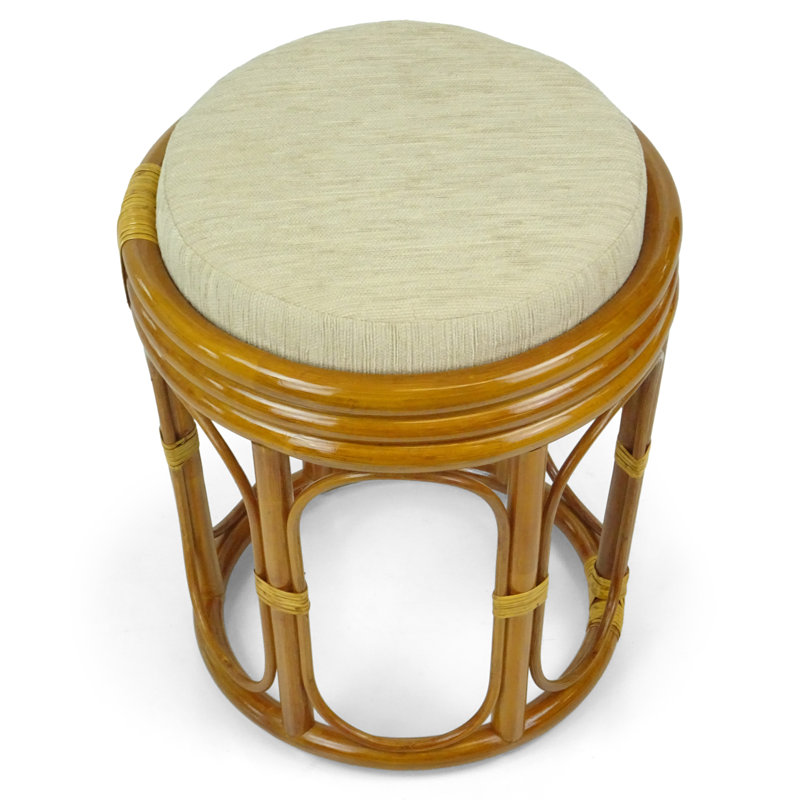 Tabouret de coiffeuse Adero, Brun
