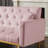 Convertible Folding Futon Sofa Bed-1179325562