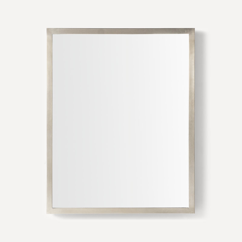 Miroirs de salle de bain modernes et contemporains Craft Series, 30 po x 24 po, Étain brossé