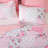3-Pieces Floral Quilt Set, Vibrant Printed Quilt Bedding with 2 Pillowcases-116926243-116926244