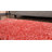 Hand Tufted Shag Polyester Eco-Friendly Area Rugs - Rectangle, Red Black Color, Plain Solid Design, High Pile Thick Handmade Anti Skid Area Rugs for Living Room, Bed Room-113287566