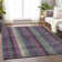 Premium Machine Washable Prisco Plum Rug