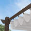 Pergola en métal avec auvent-93633476-93633475