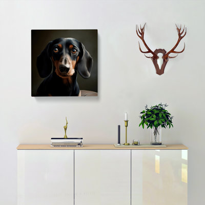 Dachsund Realism No.1 - No Frame Print