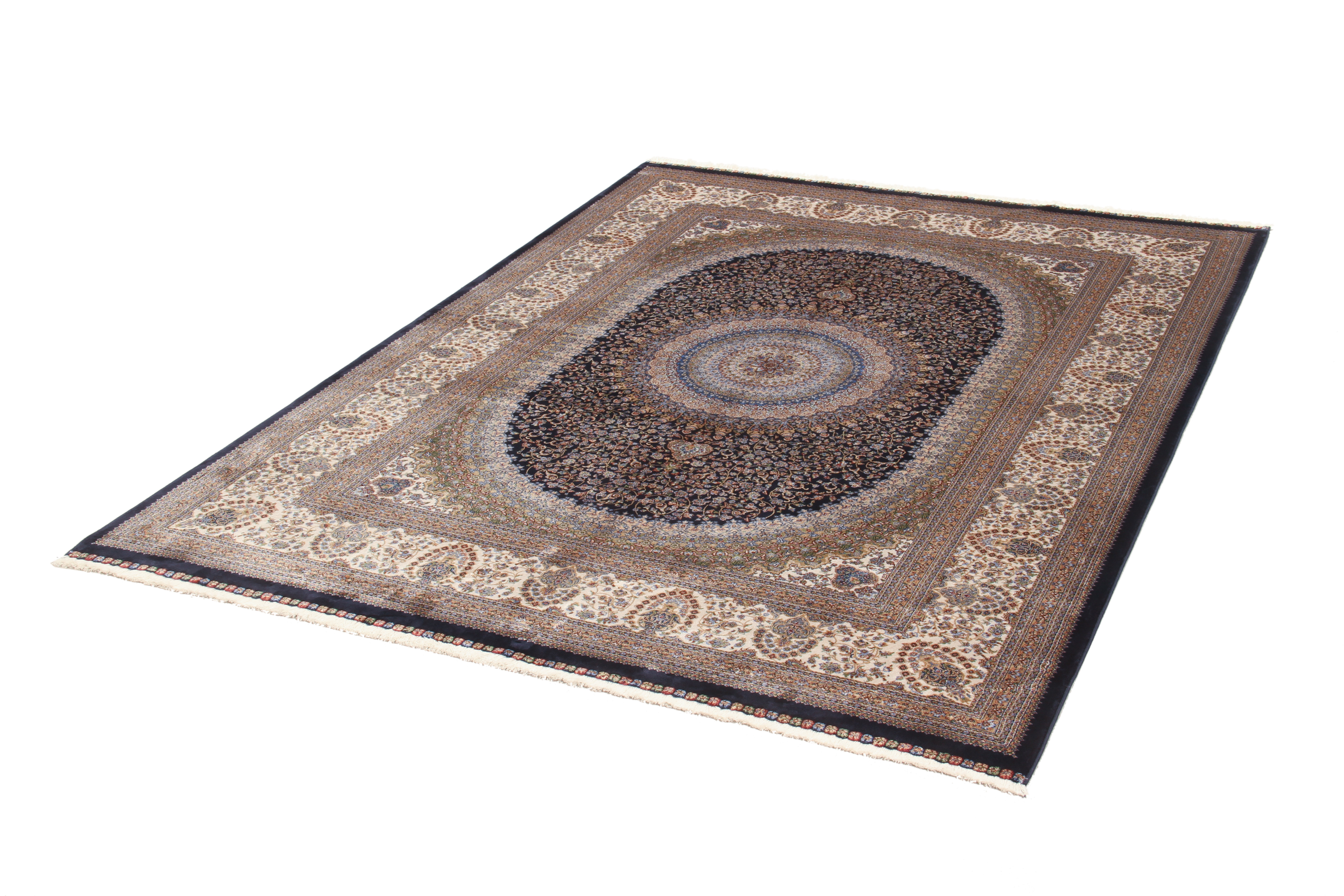 Langley Street Kaden Qoum Shah Machine Woven Brown Rug | Wayfair.co.uk