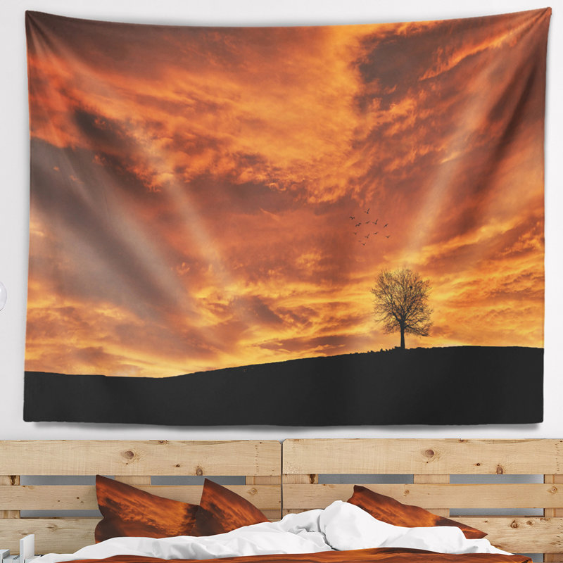 Polyester Tapestry, 78" H x 92" W