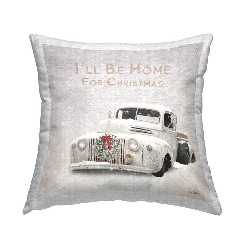 Housse et insert de coussin décoratif carré en polyester pour l'intérieur et l'extérieur