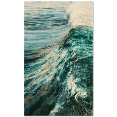 4.25'' x 4.25'' Satin Ceramic Decorative Mural