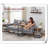 Mosan 15.2'' W Metal Nightstand
