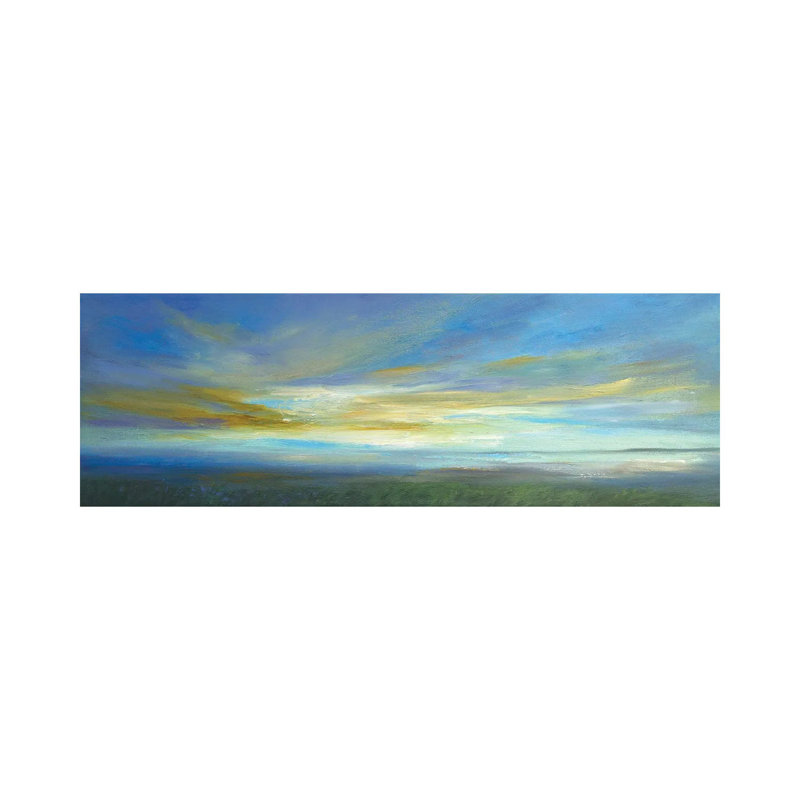 Kiss Of Light II by Sheila Finch - Wrapped Canvas Panoramic Print, 30.48 cm H x 91.44 cm W