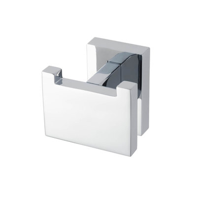 Edge Double Wall Mounted Towel Hook