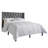 Eymi Velvet Upholstered Bed with 2 Nightstands-1631425409-1631425468