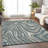 Premium Machine Washable Prisco Teal Rug-1167393034