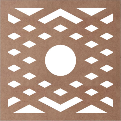 Chevron Ceiling Medallion