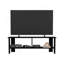 Meuble télé 47 po avec deux tablettes Navia pour salon, chambre à coucher et divertissement-129935760