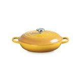 Le Creuset Signature Cast Iron Round Braiser, 3.5 Qt. - Nectar