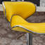 Tabouret de bar rotatif ajustable en velours, ensemble de 2-490448347