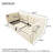 Upholstered Twin Daybed In Beige Velvet, Hydraulic Storage, Type - C Charging Bed Frame, Wooden Slats, And Back For A Peaceful Sleep Size Velvet With & Charging, Relaxing Bedroom Retreat-1756510387