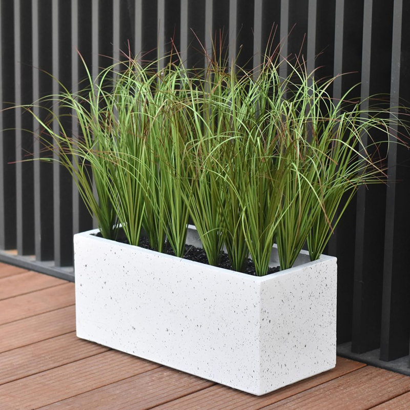 16PCS Artificial Plants,Artificial Shrubs Wheat Grass Greenery,A...