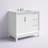 Elizabeth 36" Carrara White Marble Countertop Bath Vanity with Faucet-383915304-383915305