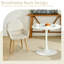 Fauteuil rembourré avec pieds en métal et fauteuil d'appoint Covet-1907642187