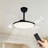 Retractable Ceiling Fans With Lights,42 Inch Ceiling Fan With Light And Remote Control,Flush Mount,DC Reversible,3CCT,Low Noise, Ceiling Fan For Bedroom,Living Room,Kitchen,Indoor-1886889187