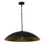 Dimmable Black Dome Flat Pendant Lighting 