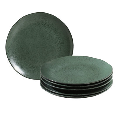 Organic Stoneware Arauco Dinner Plate, 10.4" (Set Of 6)