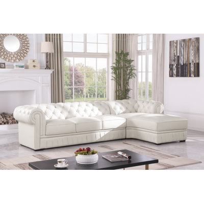 Streamline Upholstered L-Shaped Sectional