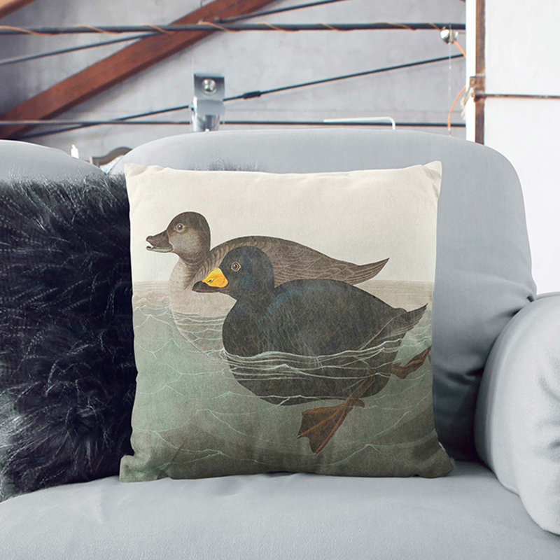 Square Throw Cushion, 40cm H x 40cm W x 15cm D