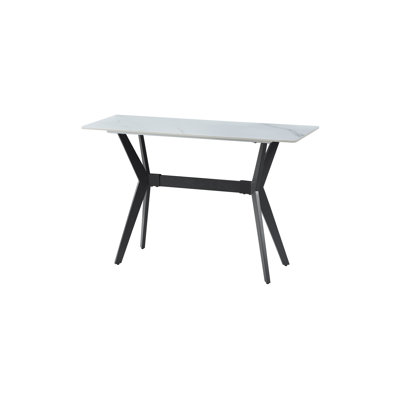 Niesha Sintered Stone 30" Tall Console Table