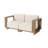 Rattan Left And Right Armrest
