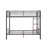 Bristol Gunmetal Finish Full/Full Bunk Bed