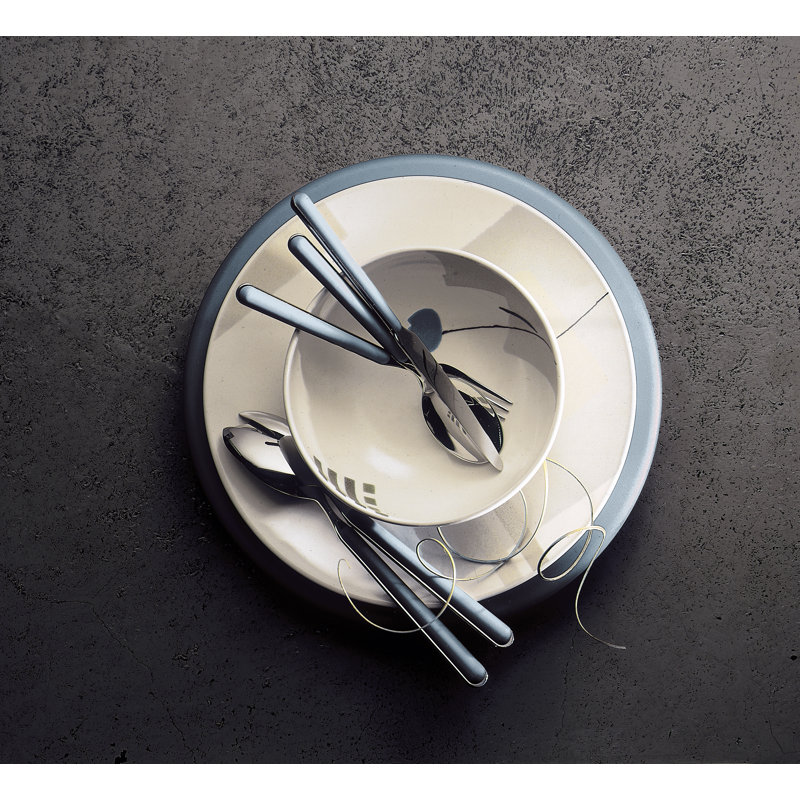 Fantasia Flatware Set - 24 Pieces - Vicuna, Light Blue