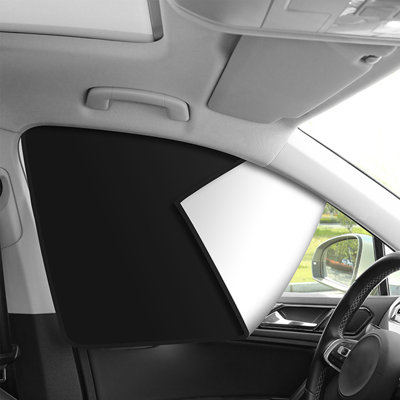 Kbndieu Car Sun Shade with Magnetic Lightproof Car Curtain Car Window Sunshade Side Window Mesh Sun Visor （Driving / Auxiliary Seat / Back Row）