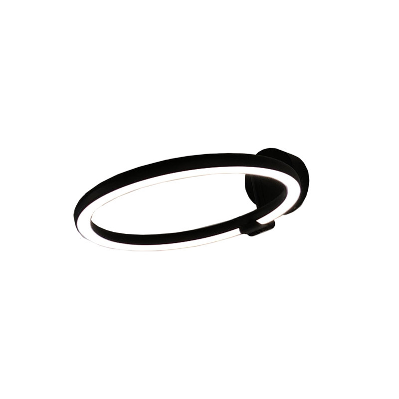 Ronak LED Armed Sconce, Matte Black