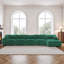 Canapé modulaire réversible 5 pièces en fausse fourrure de lapin-2124902532-2124902586