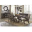 Ensemble de salle à manger extensible Gloversville Brown (table, 2 fauteuils et 4 chaises d'appoint)-1127124601