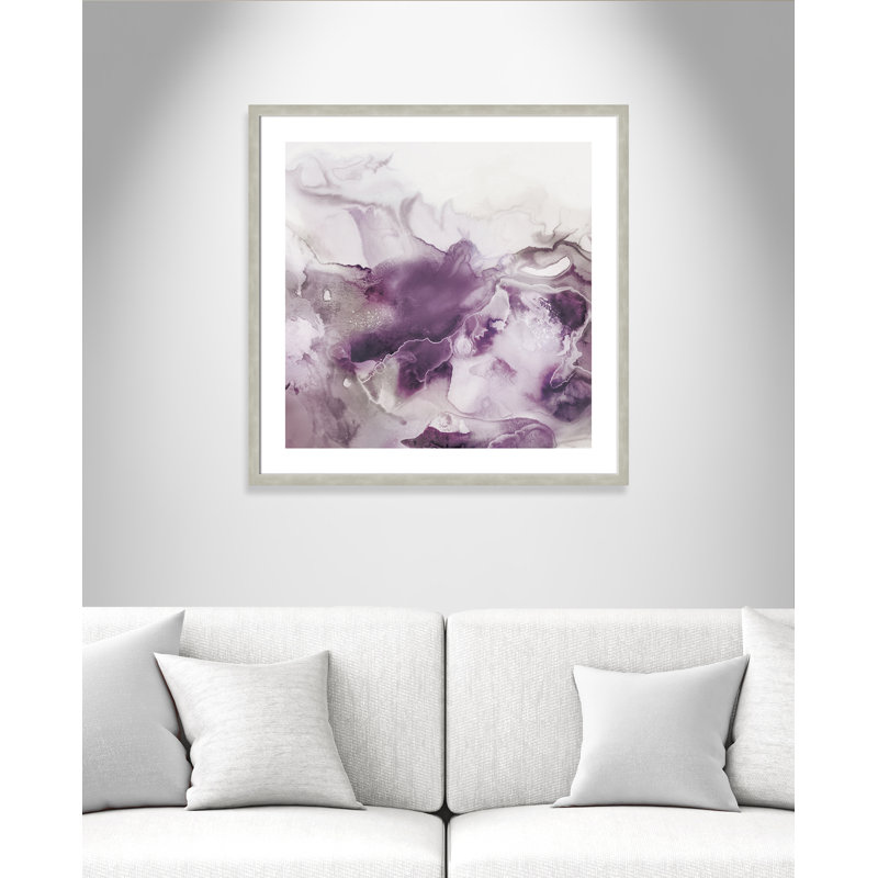 Swerve Lavender, reproduction encadrée, H 32,5 pi x l 32,5 po x P 1,13 po