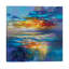 Liquid Cyan by Scott Naismith - Wrapped Canvas Painting-484477136