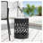 Outdoor Metal End Table -Large-250073297