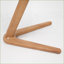 Ensemble de chaises de loisirs modernes et minimalistes - 2 chaises + 1 table basse avec accoudoirs épais pour le salon et la chambre d'étude | Tissu | Repose-pieds