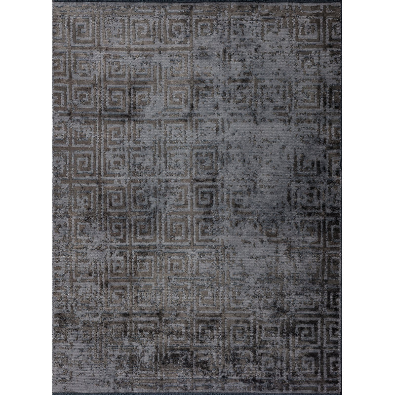 Tapis gris Rapture, Rectangle 7 pi 10 po x 9 pi 10 po