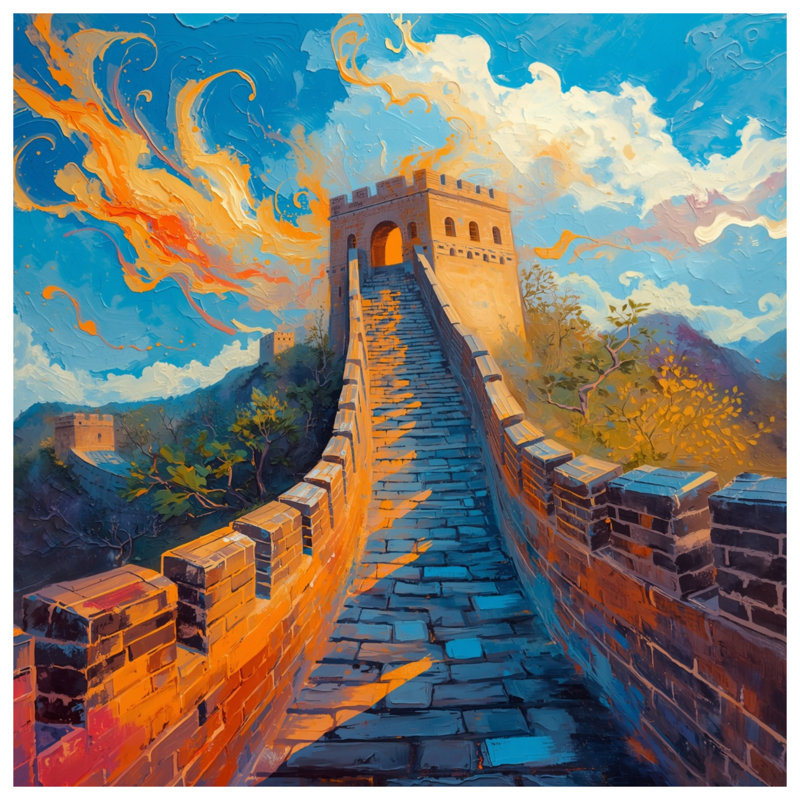 Édredon Great Wall Of China, King