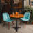 H27.95 Cast Iron Table Base With 3 Tiger Claw Feet, Table Leg Black