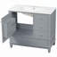 Meuble-lavabo 36 po avec lavabo en céramique-164101520