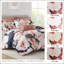 Ensemble de couette 7 pièces pour lit queen, 229 x 229 cm, en coton imprimé hypoallergénique-135278189