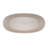 63'' Soaking Bathtub With Overflow And Pop - Up Drain, Solid Surface, Beige Stone Resin, Hard Wear , Spacious For Relaxing Freestanding Bathtub, Tough , Comfortable Bathing
