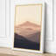 Mountains at Dawn Scandinavian - Wrapped Canvas-1516999002-1516998980