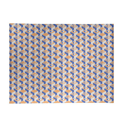 Chenille Geometric Indoor Rug